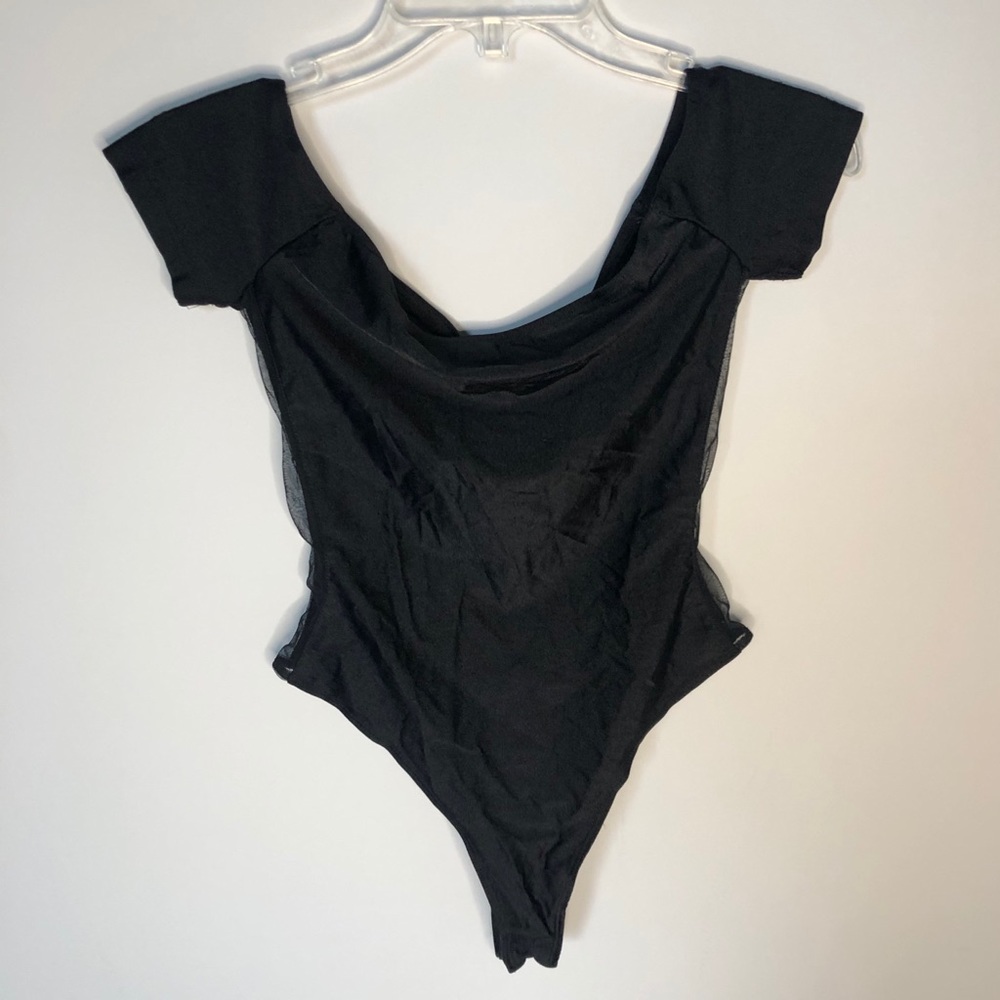 Black Spandex Bodysuit